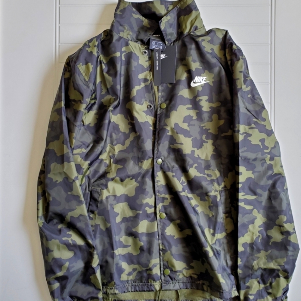 Nike Sportswear Camo Coach Jacket